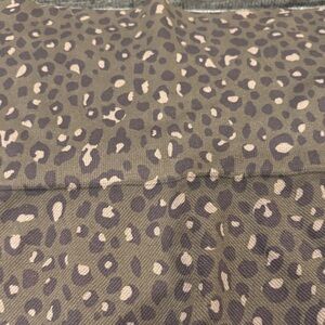 SPANX Leopard Print Leggings - Black and Brown